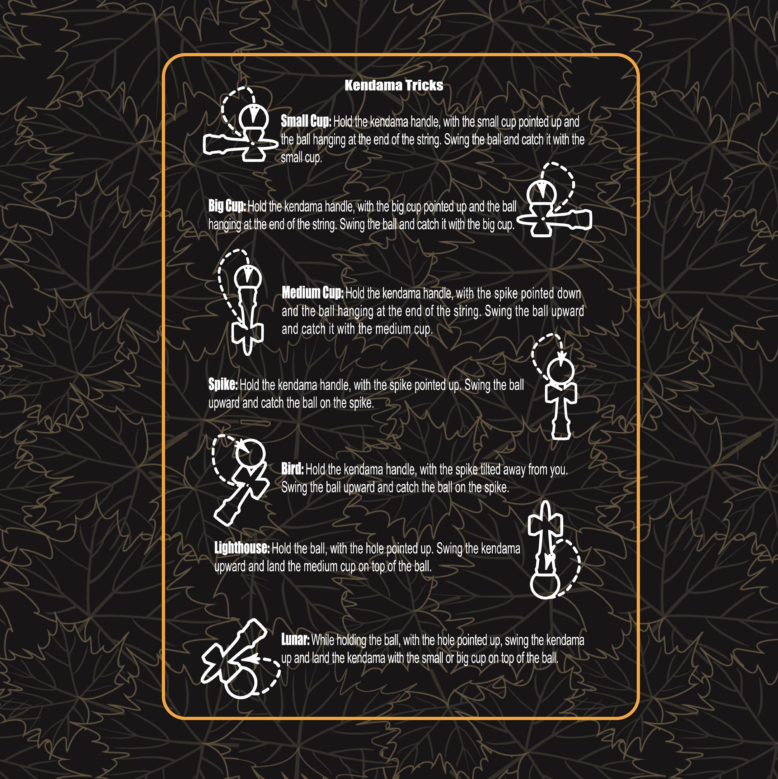 Duncan Toys Maple Drop Pro Kendama, Yellow